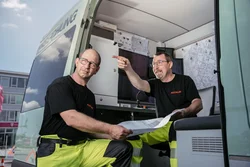 Kanalreinigung mit Spülfahrzeugen